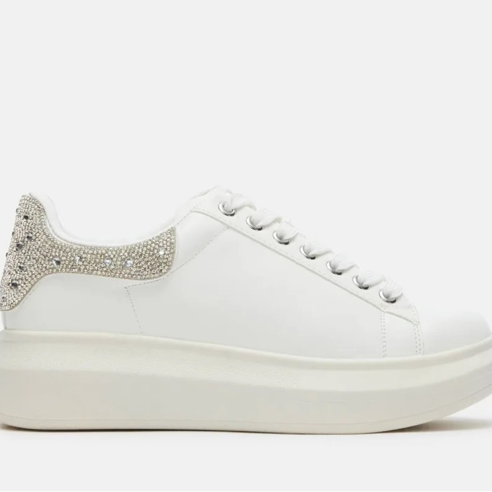 Steve Madden Rhinestone Platform Sneakers